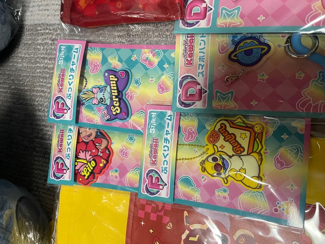 各賞フルコンプもしくはセミコンプ　スティッチ　ハッピーくじ　合計32点