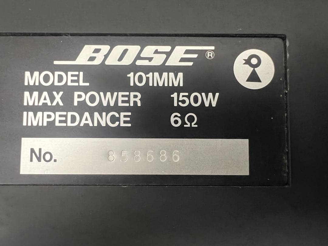 BOSE　101MM　ボーズ　スピーカー　2点セット