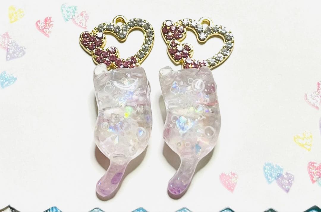 じゃれねこ『12月☆32 シャボン玉×ピンク』