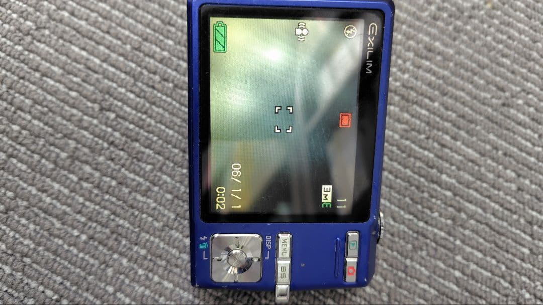 【レトロ】CASIO EXILIM EX-Z700 コンデジ ブルー