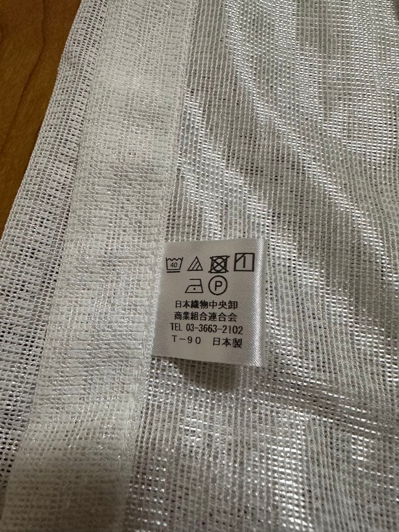 【交渉有り】カーテン2 レース2 タッセル2 ダイワハウス　丈長め