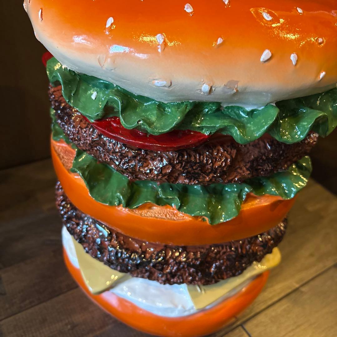 ハンバーガー型　スツール ミニチェア