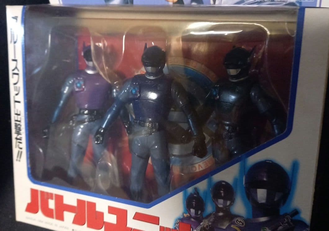 ブルースワット当時物!ソフビ未使用!平成６年(１９９４年)レア!