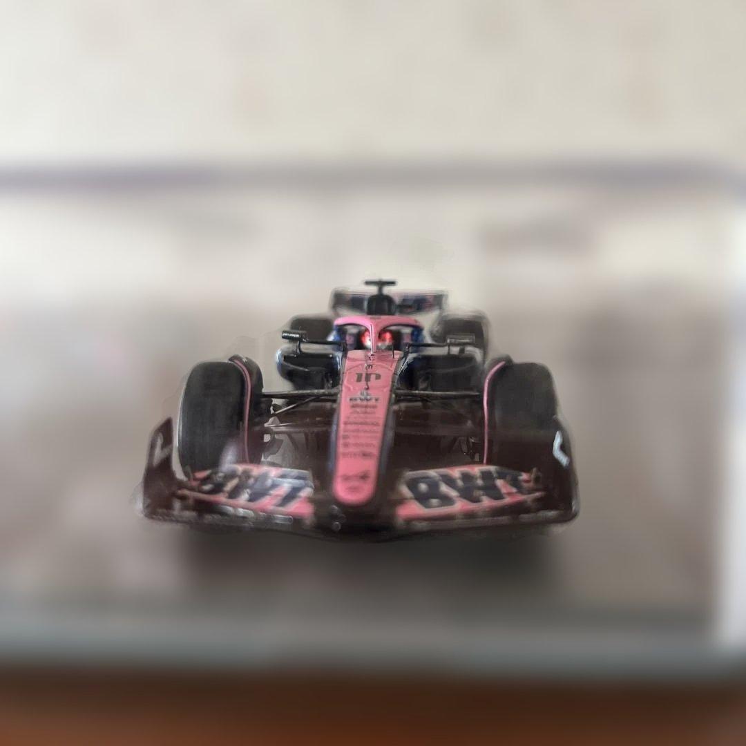 Alpine A525 BWT ミニカー 日本GP ピエールガスリー