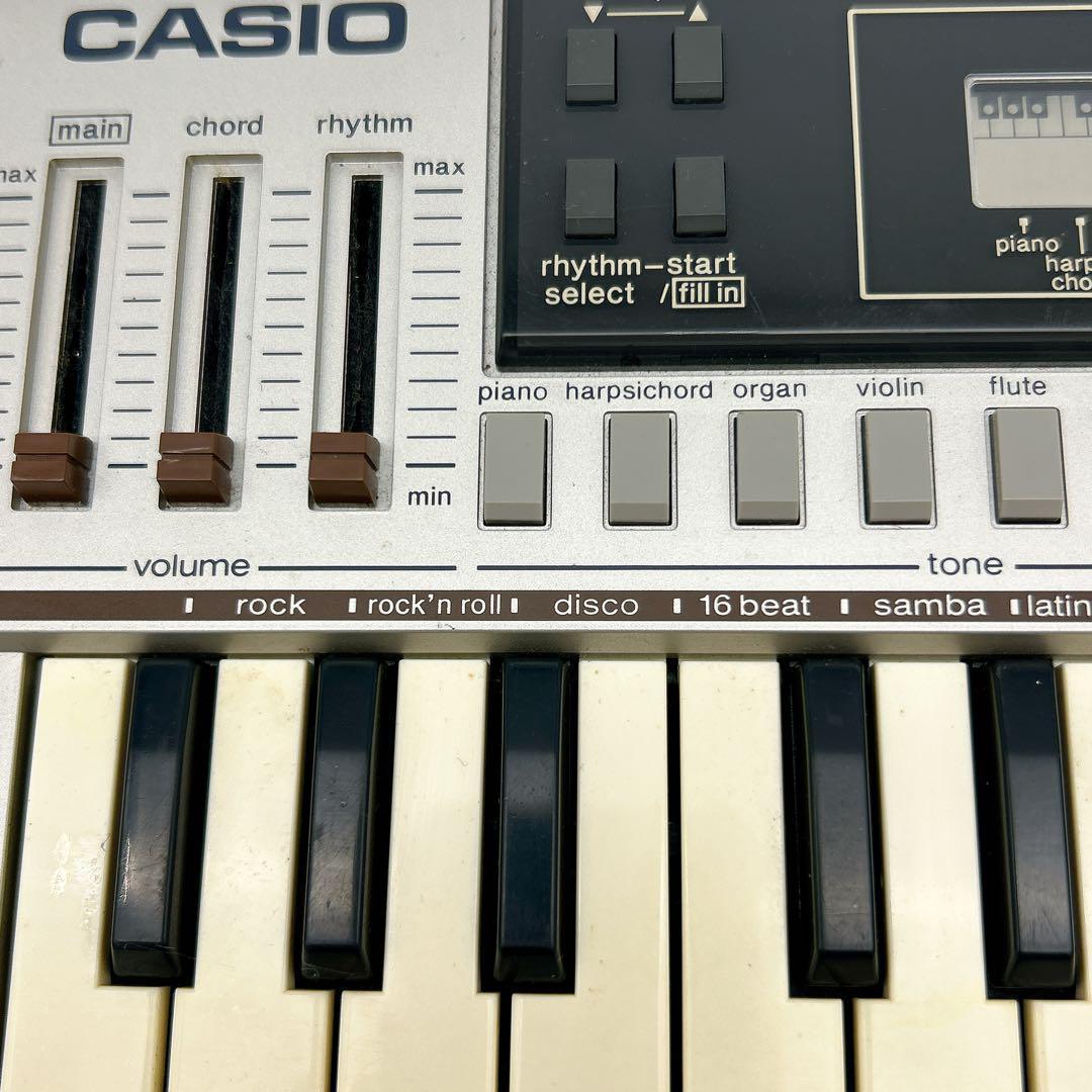 最終価格 CASIO PT-50 シンセサイザー 希少 音出ました