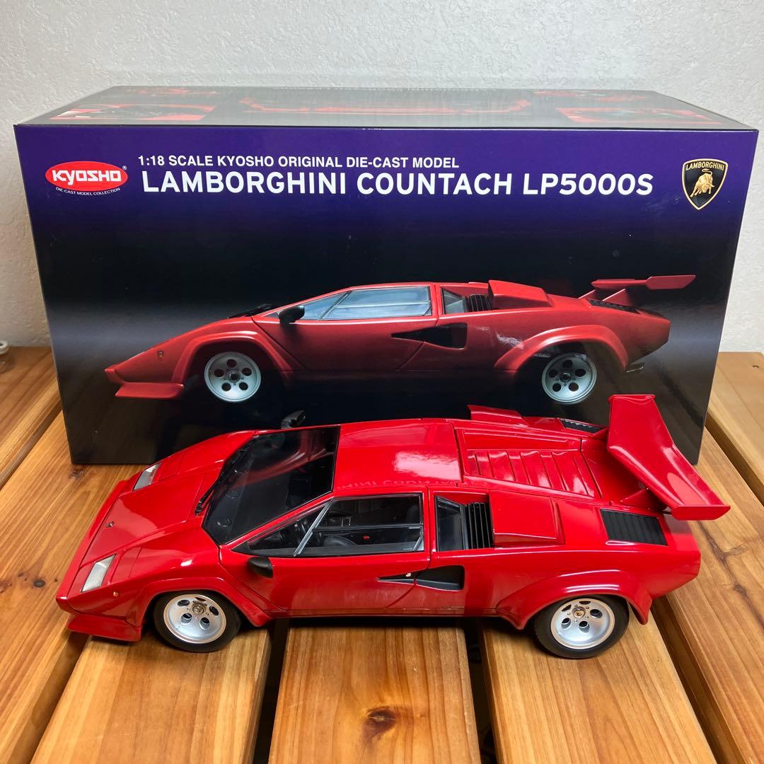 京商 1/18 ランボルギーニ カウンタック LP5000S Red