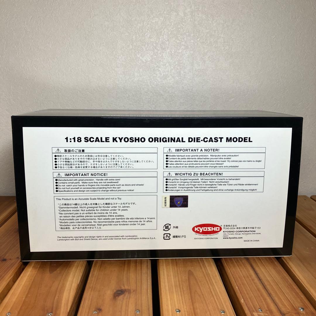 京商 1/18 ランボルギーニ カウンタック LP5000S Red