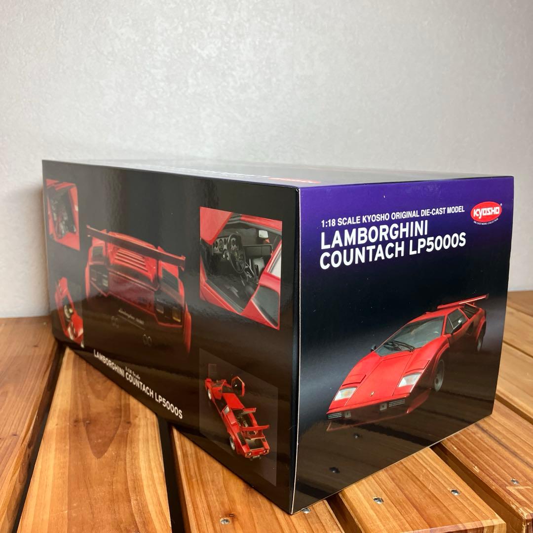 京商 1/18 ランボルギーニ カウンタック LP5000S Red