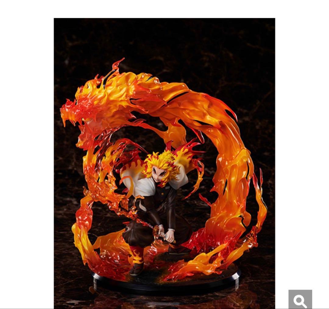 鬼滅の刃 無限列車煉獄杏寿郎炎の呼吸 奥義 玖ノ型煉獄1/8スケールフィギュア