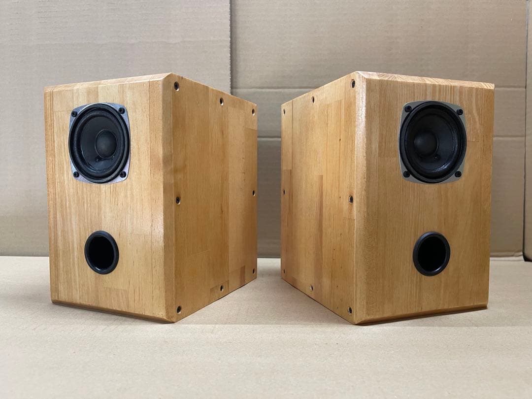 wooden8 Wバスレフ　自作スピーカー