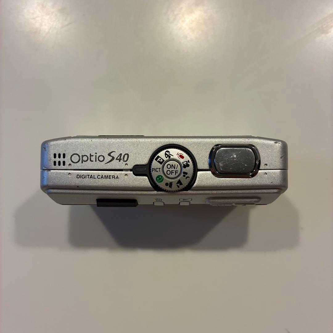 最終価格 美品 Pentax Optio S40 電池式デジカメ