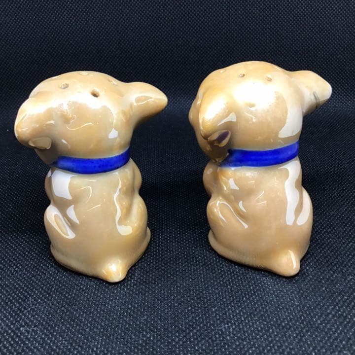 キャメル色　ボンゾー　ボンゾ犬　bonzo アンティーク　ソルト&ペッパー