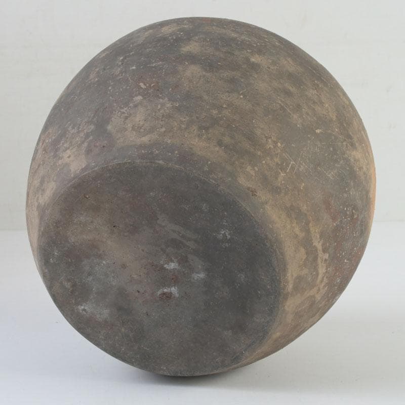 中国　紫砂　朱泥　漢詩刻　壷　時代箱付　V　9807A