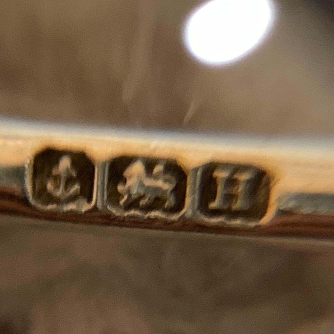 バーナード・インストーン　ギョーシエ・エナメル製　デミタススプーン　6色セット