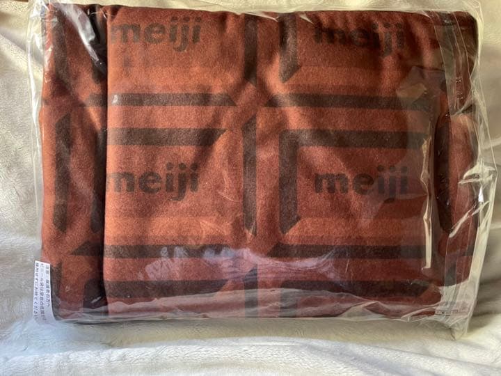 meiji 1番くじ　ラストワン賞 明治ミルクチョコレート ブランケット
