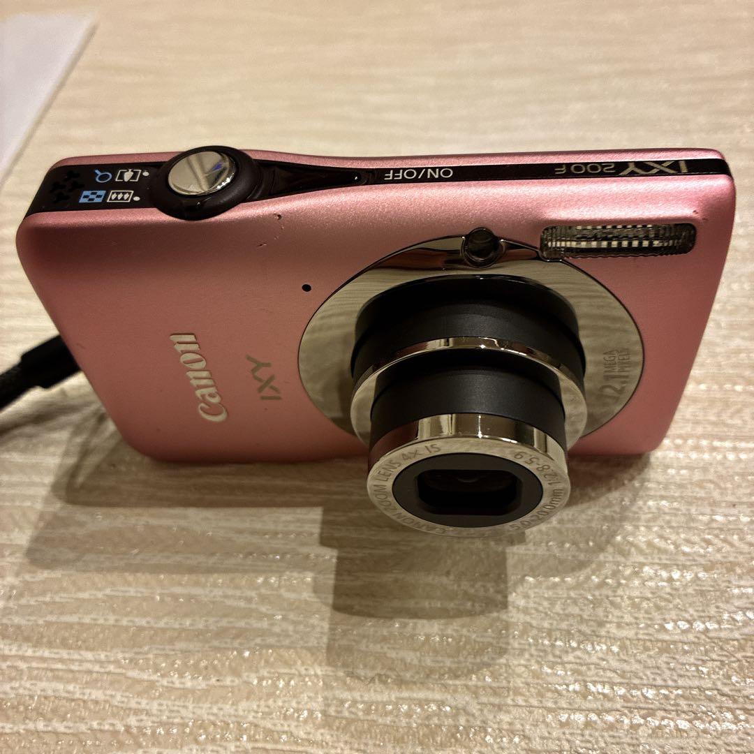 【極美品】CANON キャノン IXY イクシー 200F ピンク