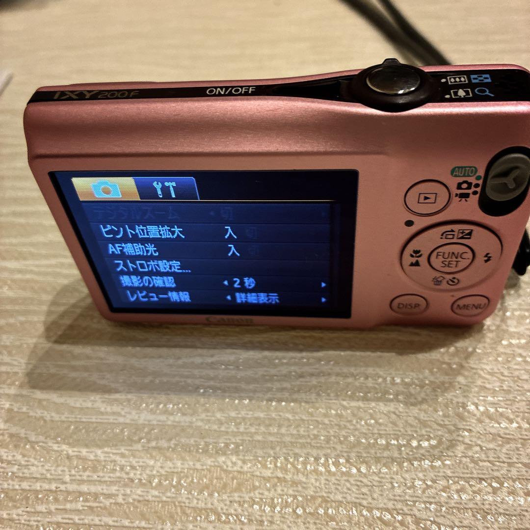 【極美品】CANON キャノン IXY イクシー 200F ピンク