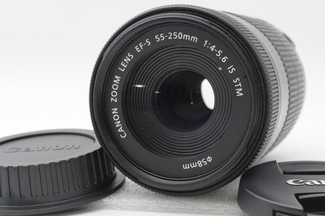◆新品級⑥◆ Canon EF-S 55-250mm f4-5.6 IS STM