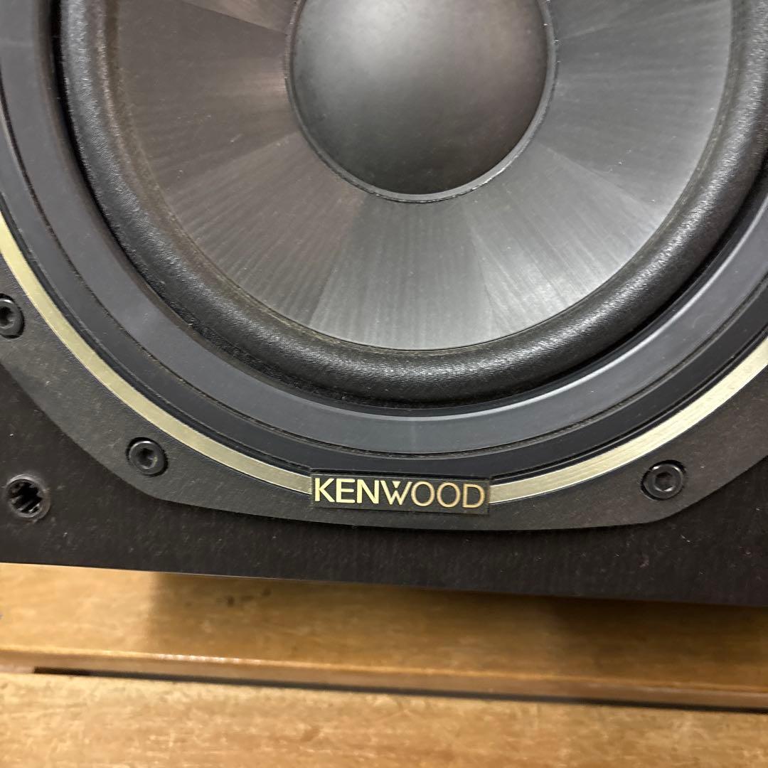 KENWOOD スピーカー 3ウェイ バスレフポート付き 黒