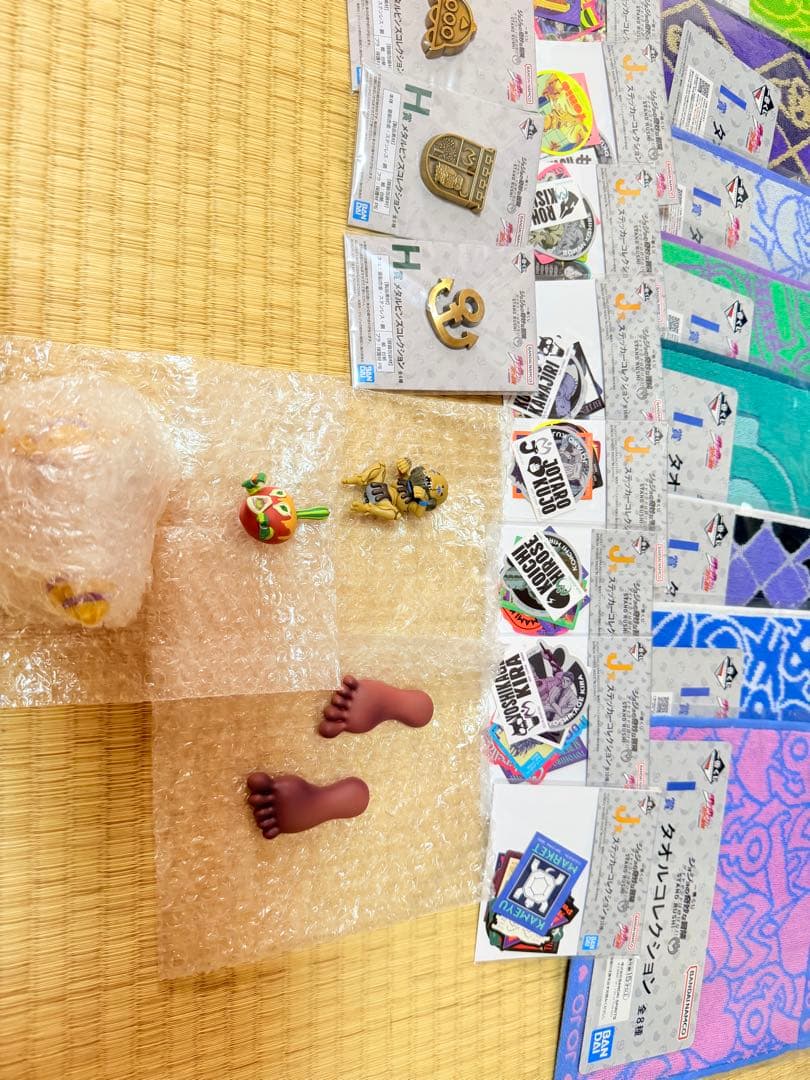 ジョジョの奇妙な冒険一番くじフィギュア下位賞セット