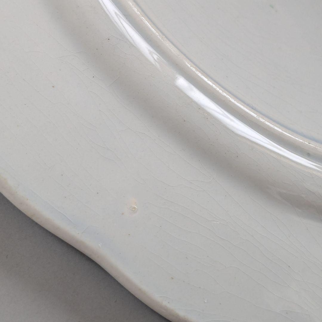 クレイユモントロー バルボティーヌの苺皿 FRAISE レリーフプレート