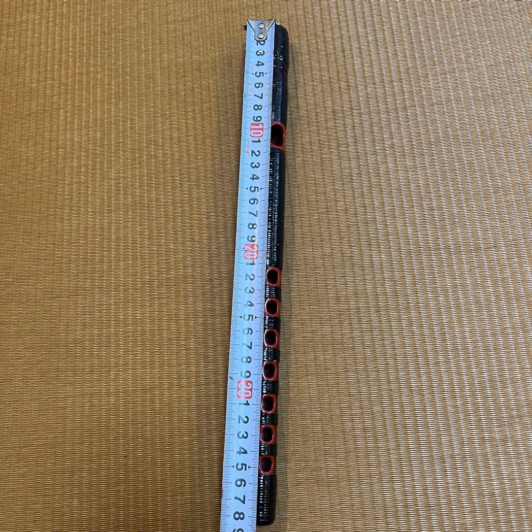 ※ノギオ 能管 煤竹 本管 桜樺巻き 専用筒付