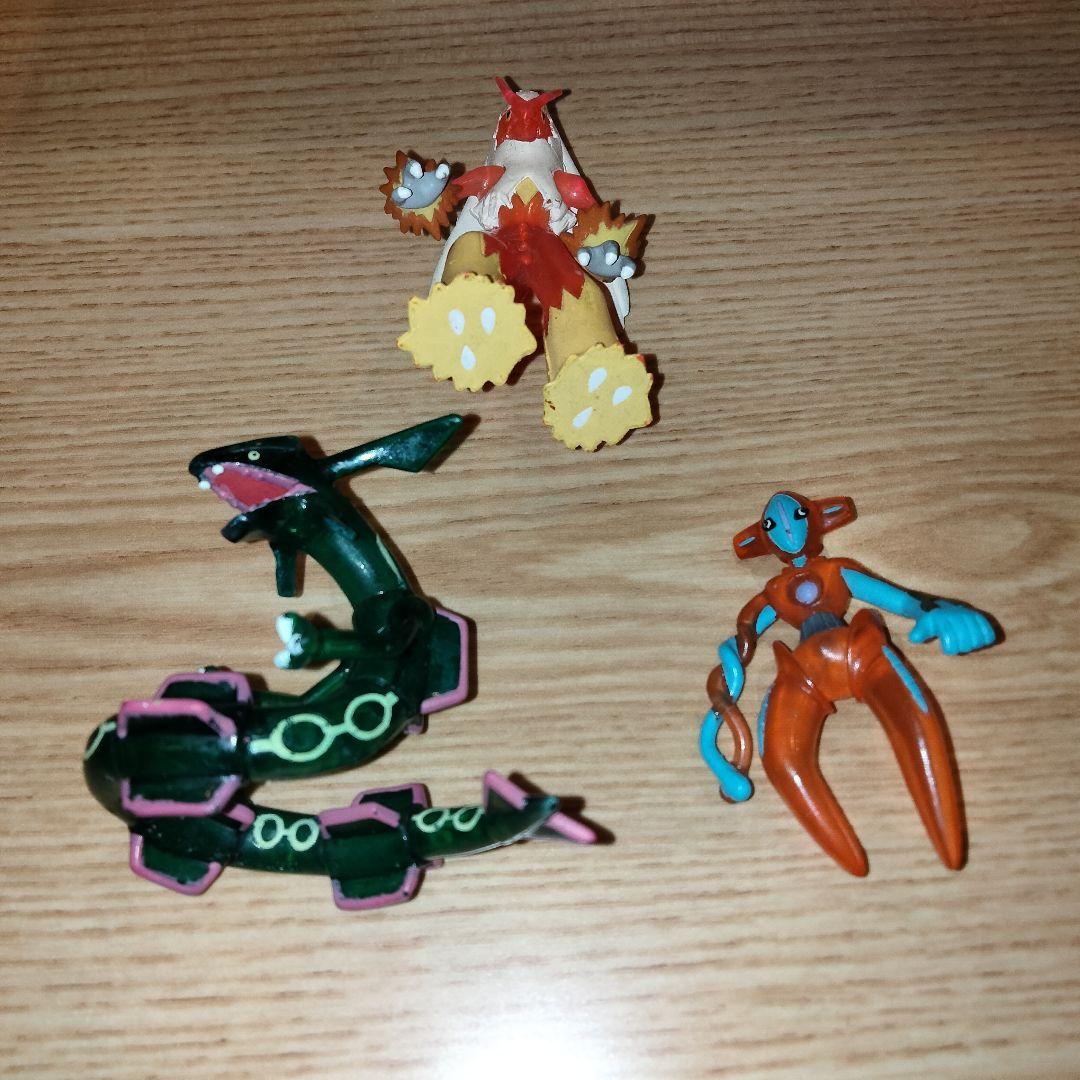 モンコレ　レックウザ　バシャーモ　デオキシス
