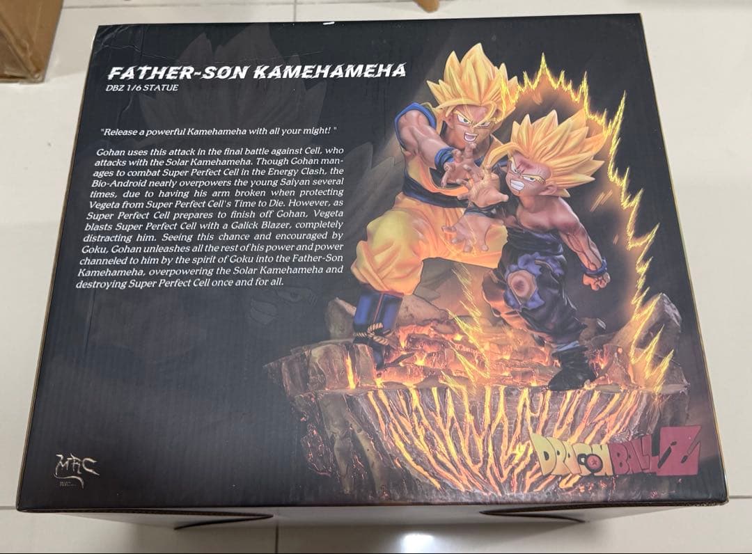 【ドラゴンボール】ガレージキットフィギュア 孫悟空&孫悟飯 DragonBall