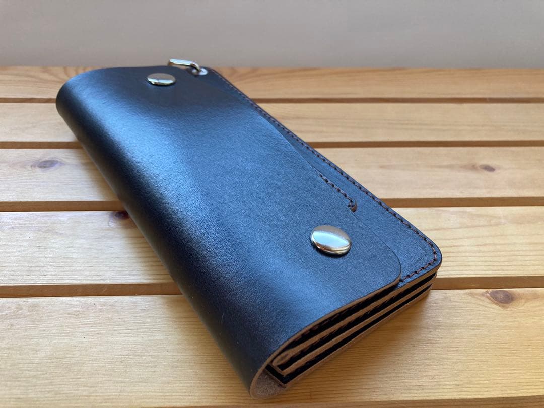 姫路レザー　ロングトラッカーウォレット