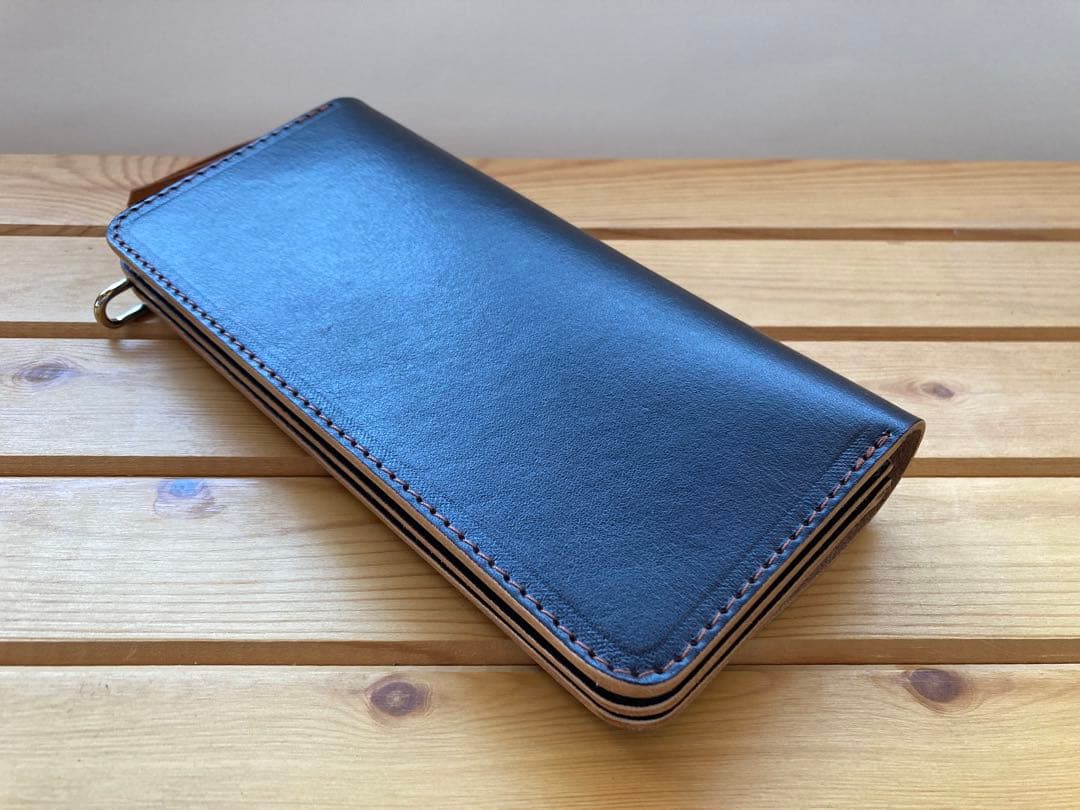 姫路レザー　ロングトラッカーウォレット