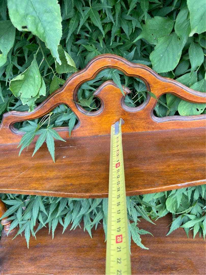 【き38】30 フランスアンティーク　ナポレオンシェルフ　シェルフ