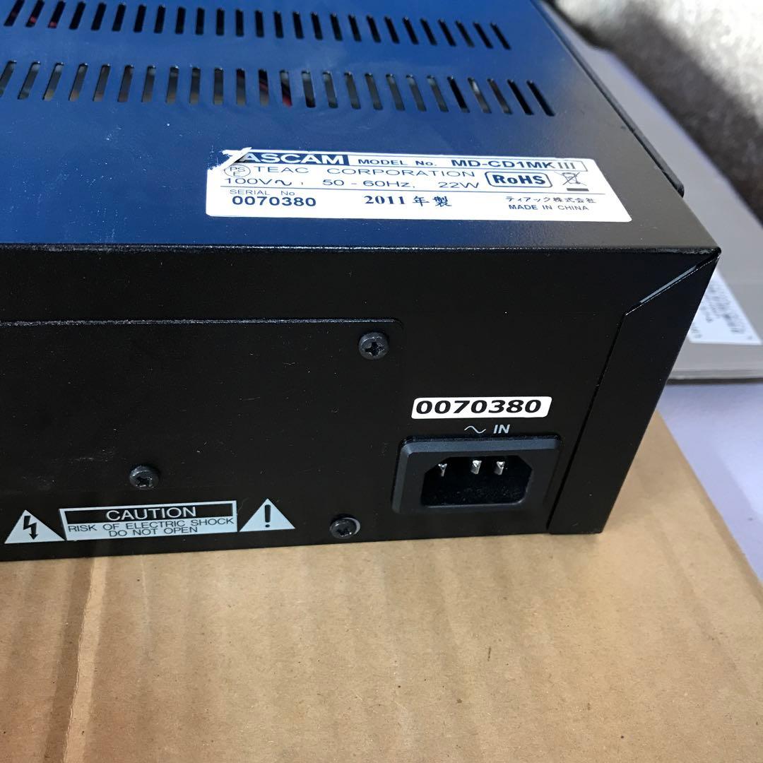 TASCAM MD-CD1MKⅢ ジャンク品
