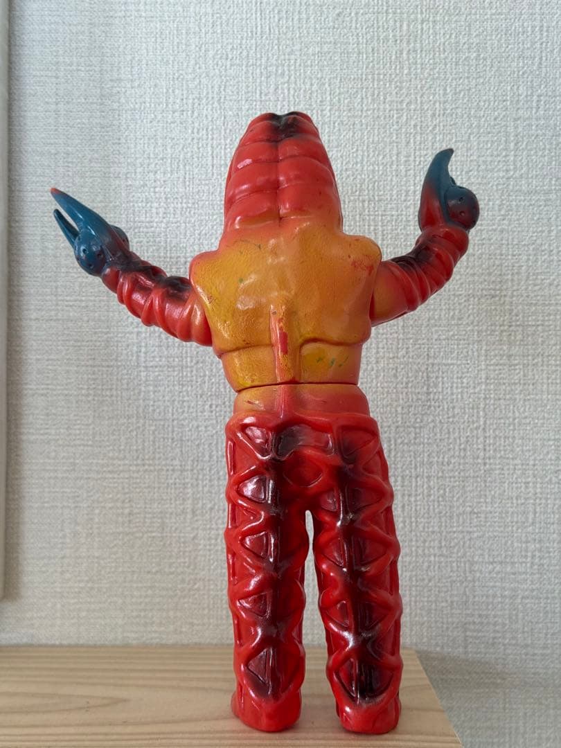 ゴドラ星人　ブルマァク　当時物ソフビ