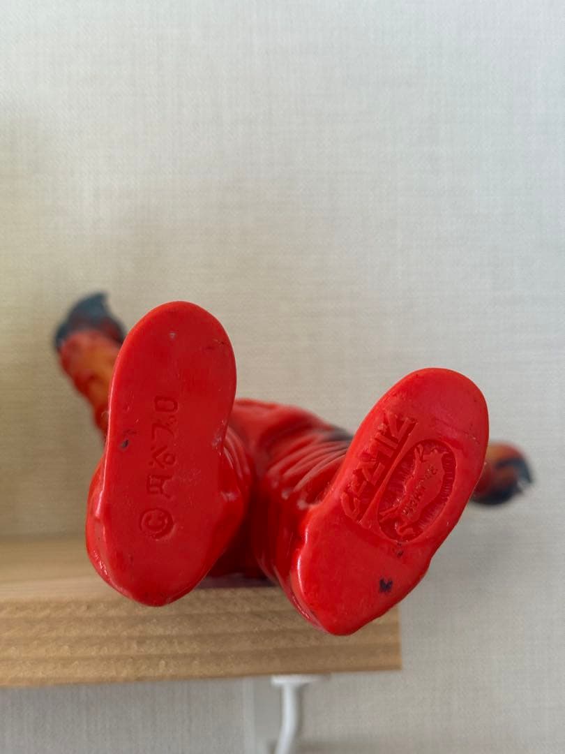 ゴドラ星人　ブルマァク　当時物ソフビ