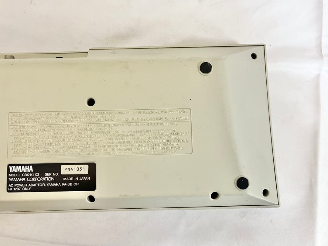 ①YAMAHA ヤマハ CBX-K1XG MIDI キーボード37鍵