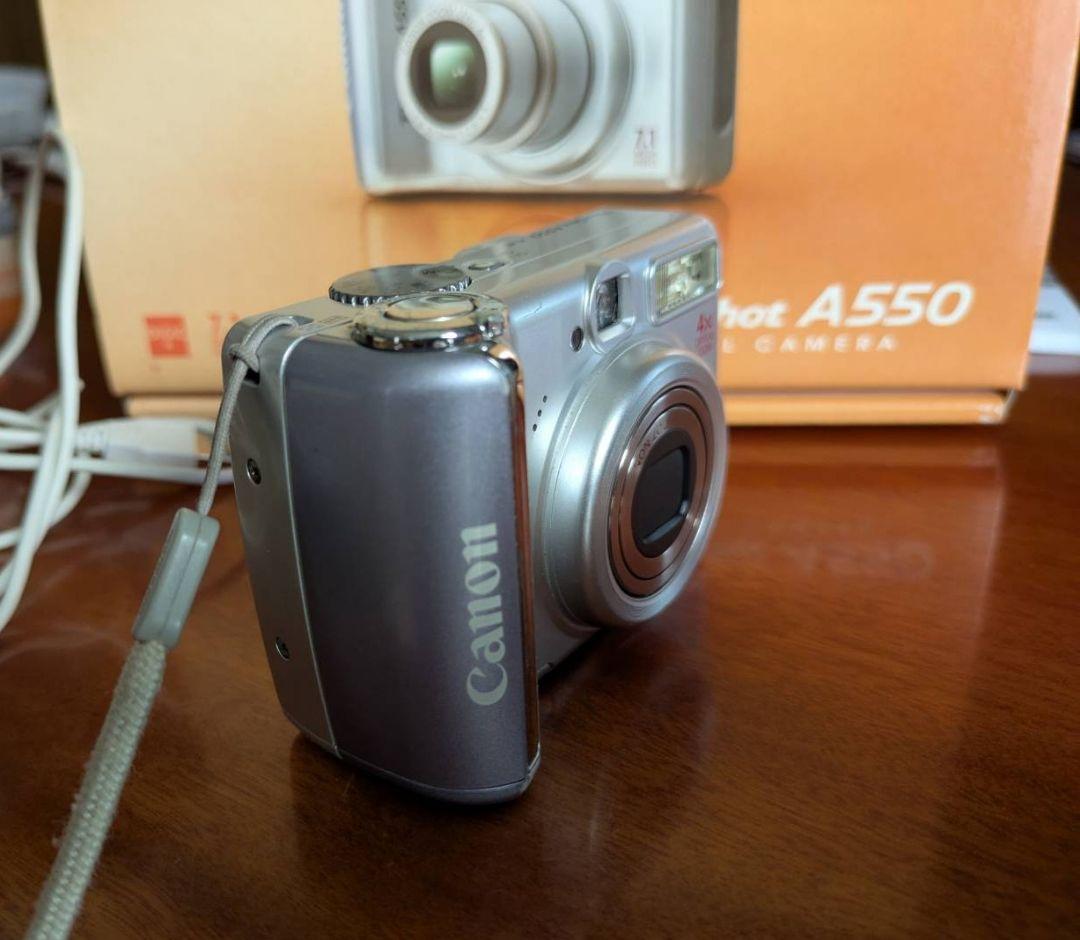 Canon PowerShot A550 シルバー