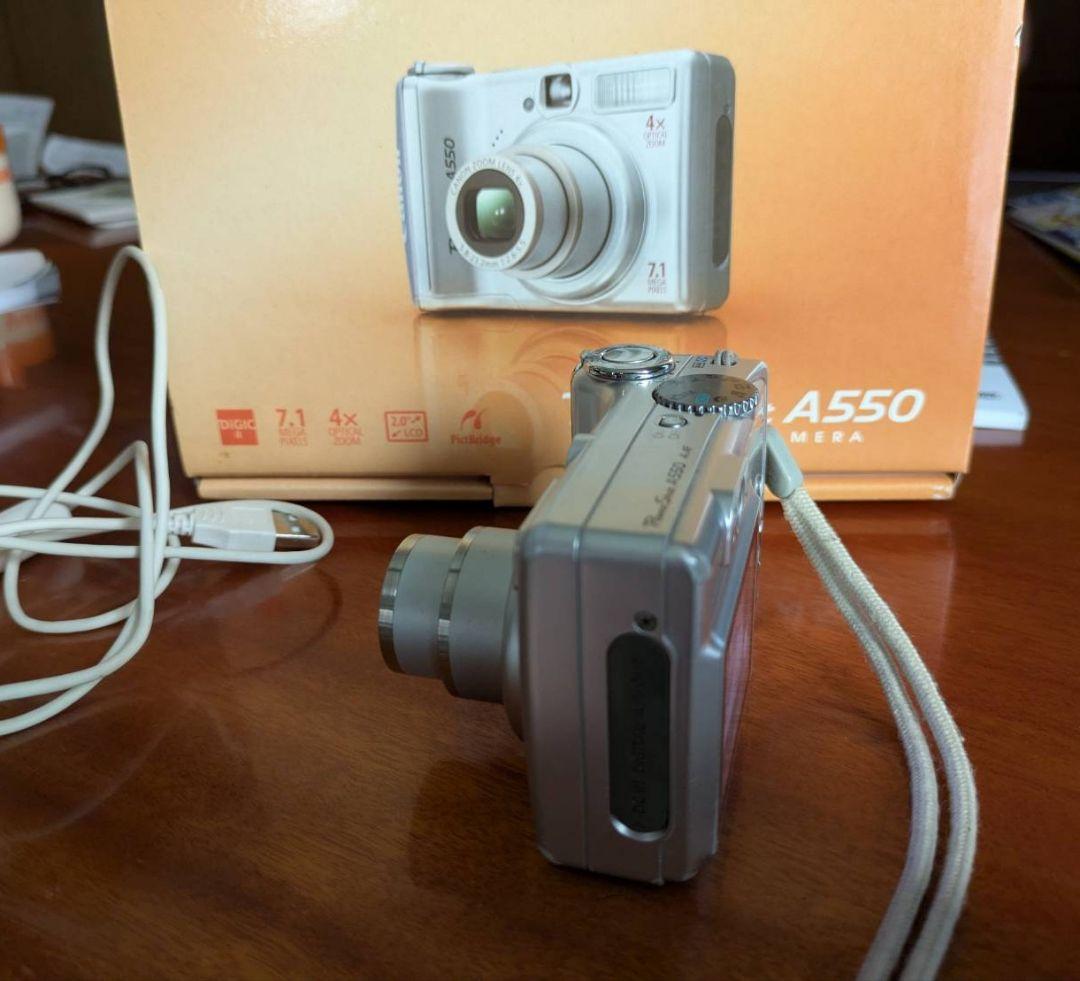 Canon PowerShot A550 シルバー
