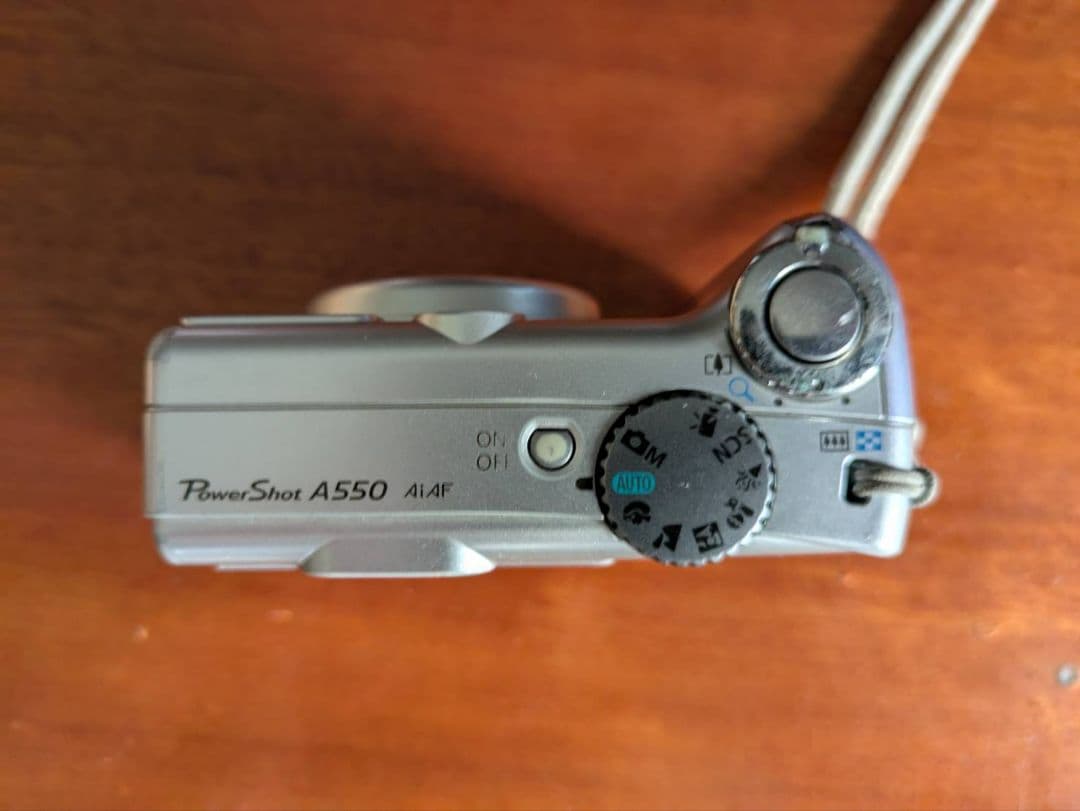 Canon PowerShot A550 シルバー