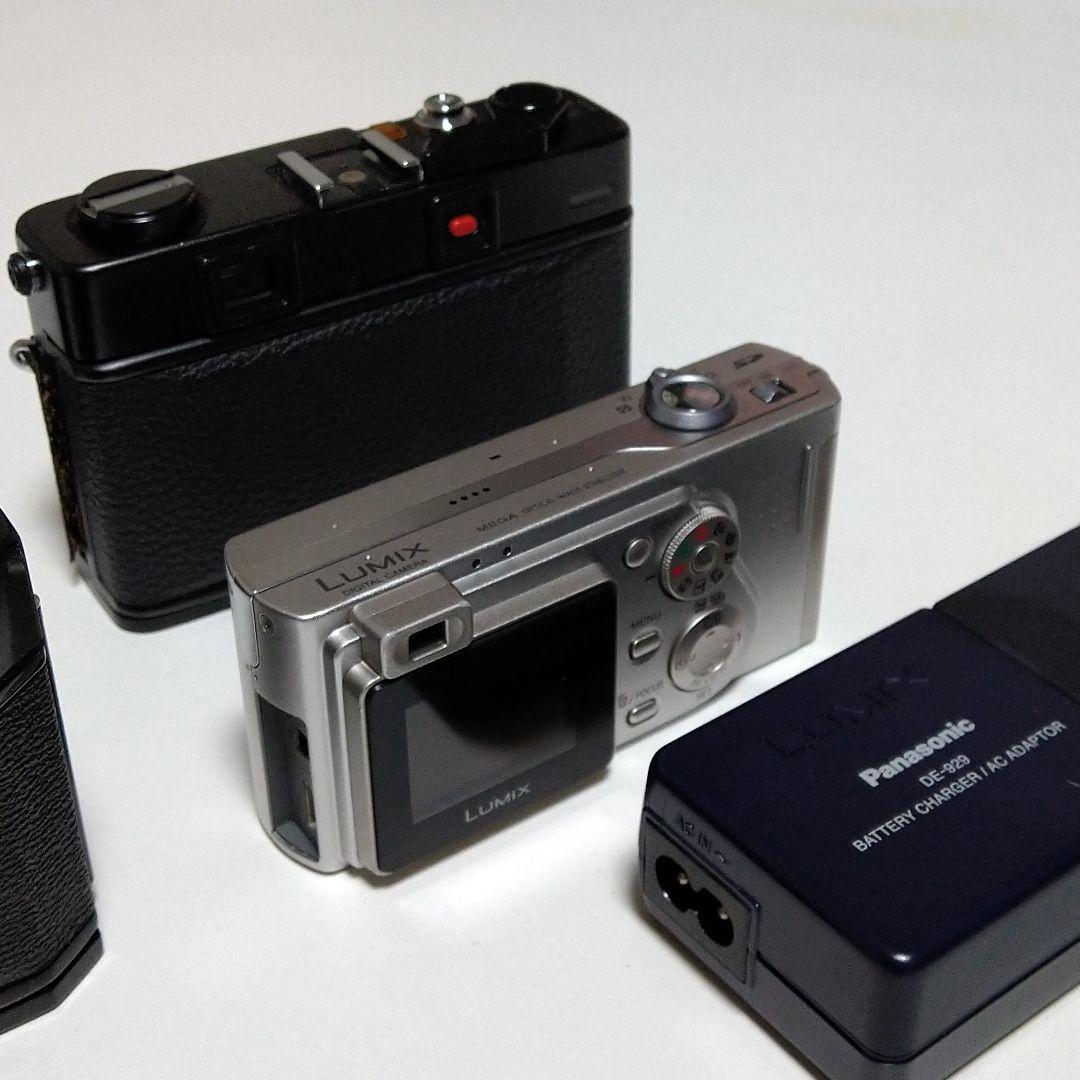 ジャンクカメラ4台　キャノン　トプコン　ミノルタ　パナソニック