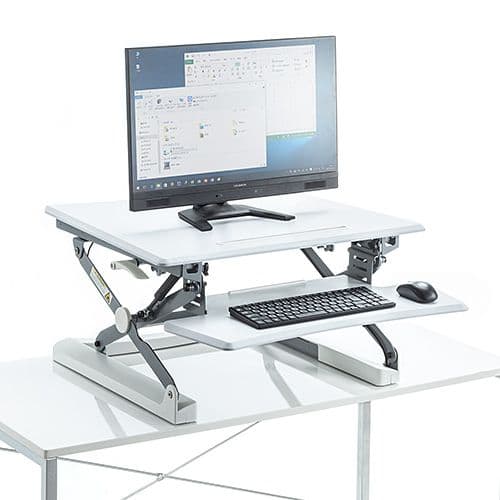 美品　スタンディングデスク　ガス圧上下昇降　サンワサプライ　EZ1-MR118