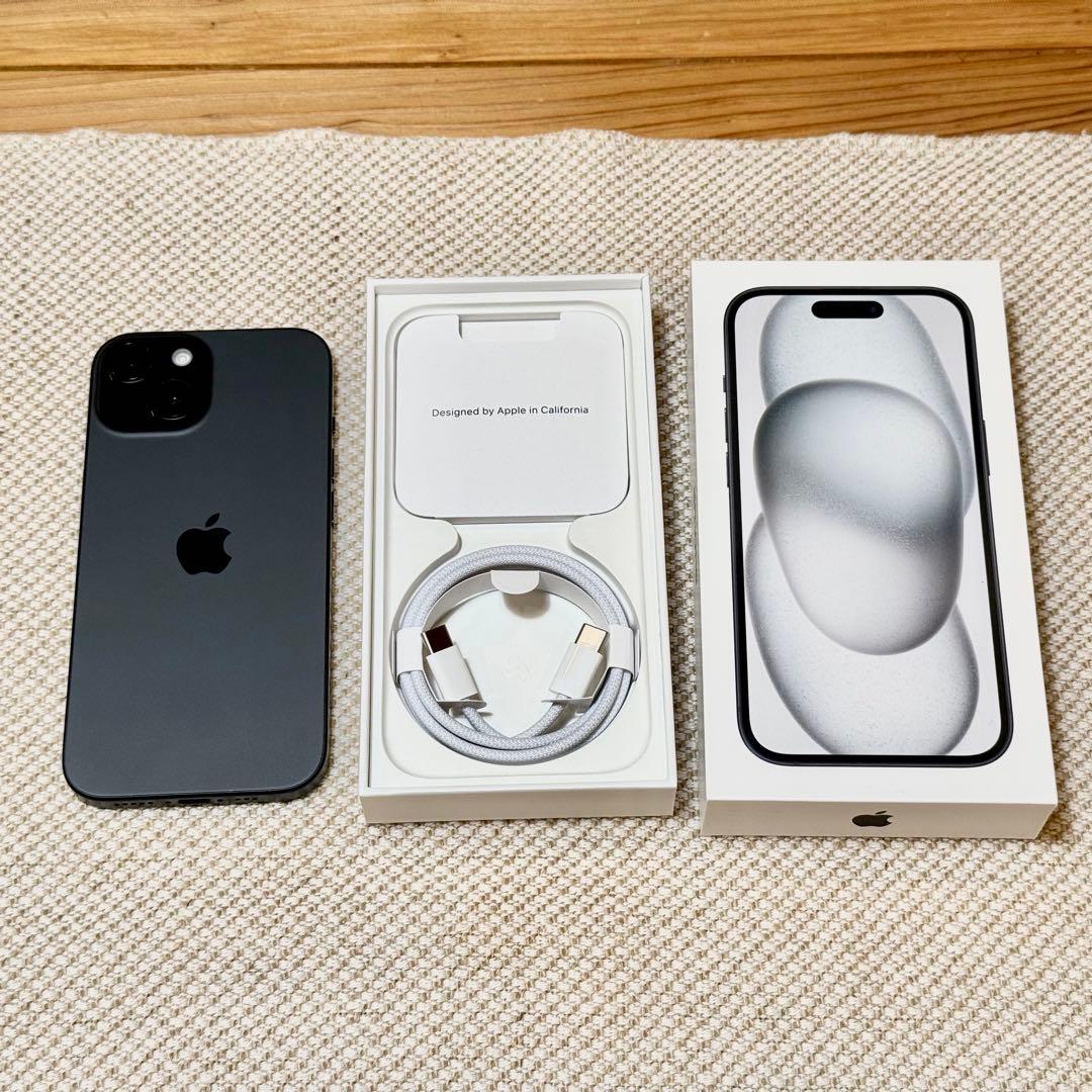 iPhone15 本体 256gb ブラック SIMフリー