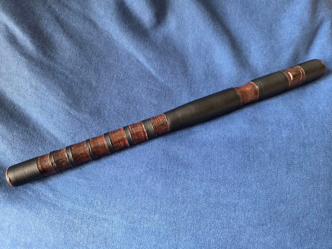 龍笛　煤竹調合竹・紐巻