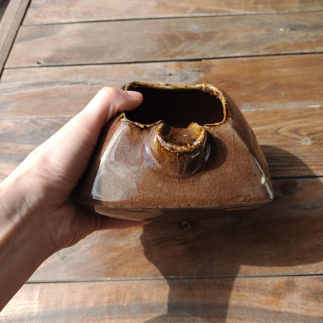 森山釜 陶器 灰皿 花器