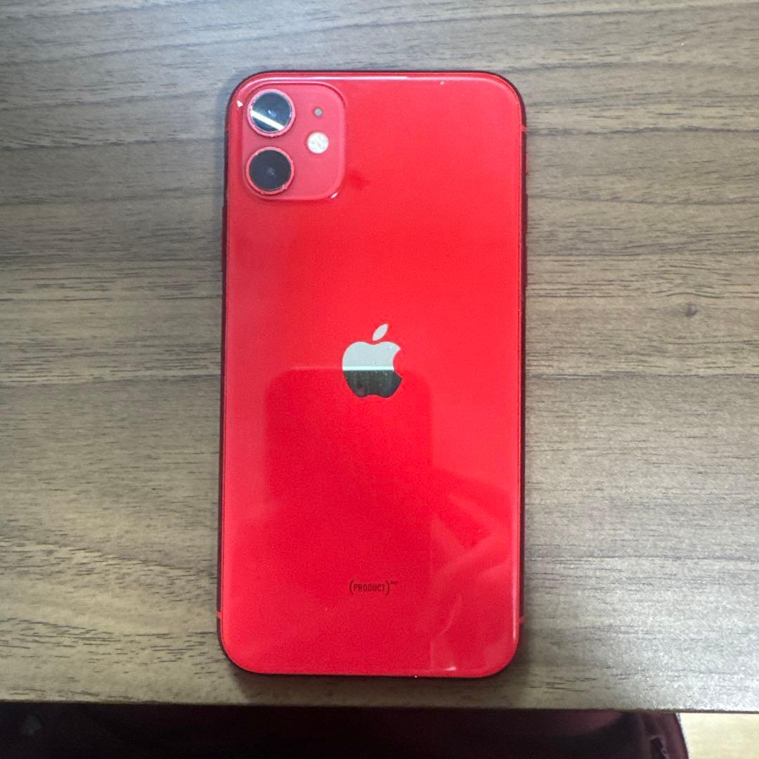 Apple iPhone 11 (PRODUCT(RED)) 本体　ジャンク品