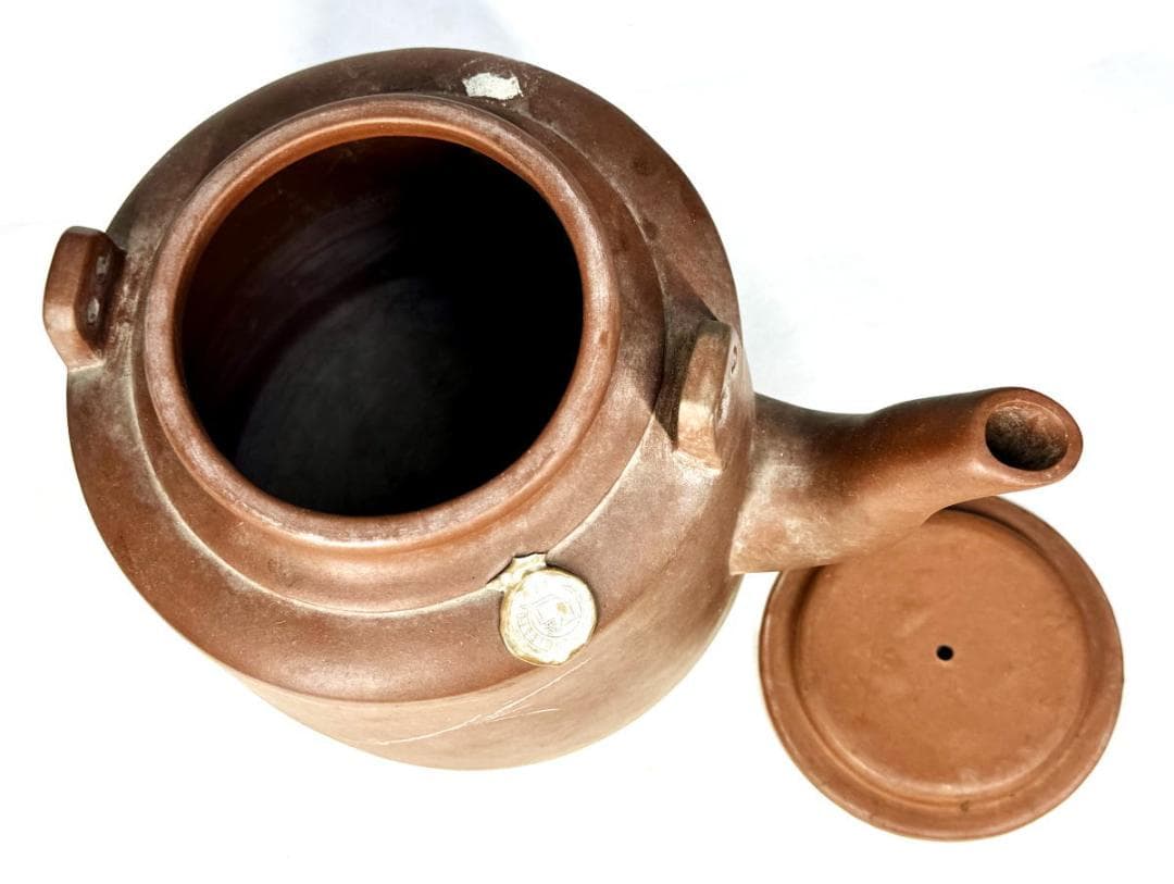 朱泥 紫砂壺 紫砂急須 鑑定蝋印付き 古美術 茶道具 置物 WWTT059