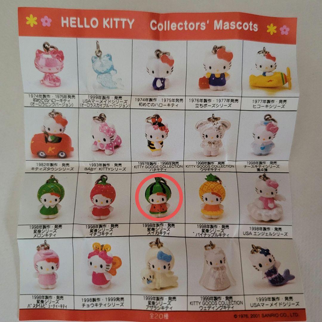 ハローキティ コレクターズマスコット スイカ