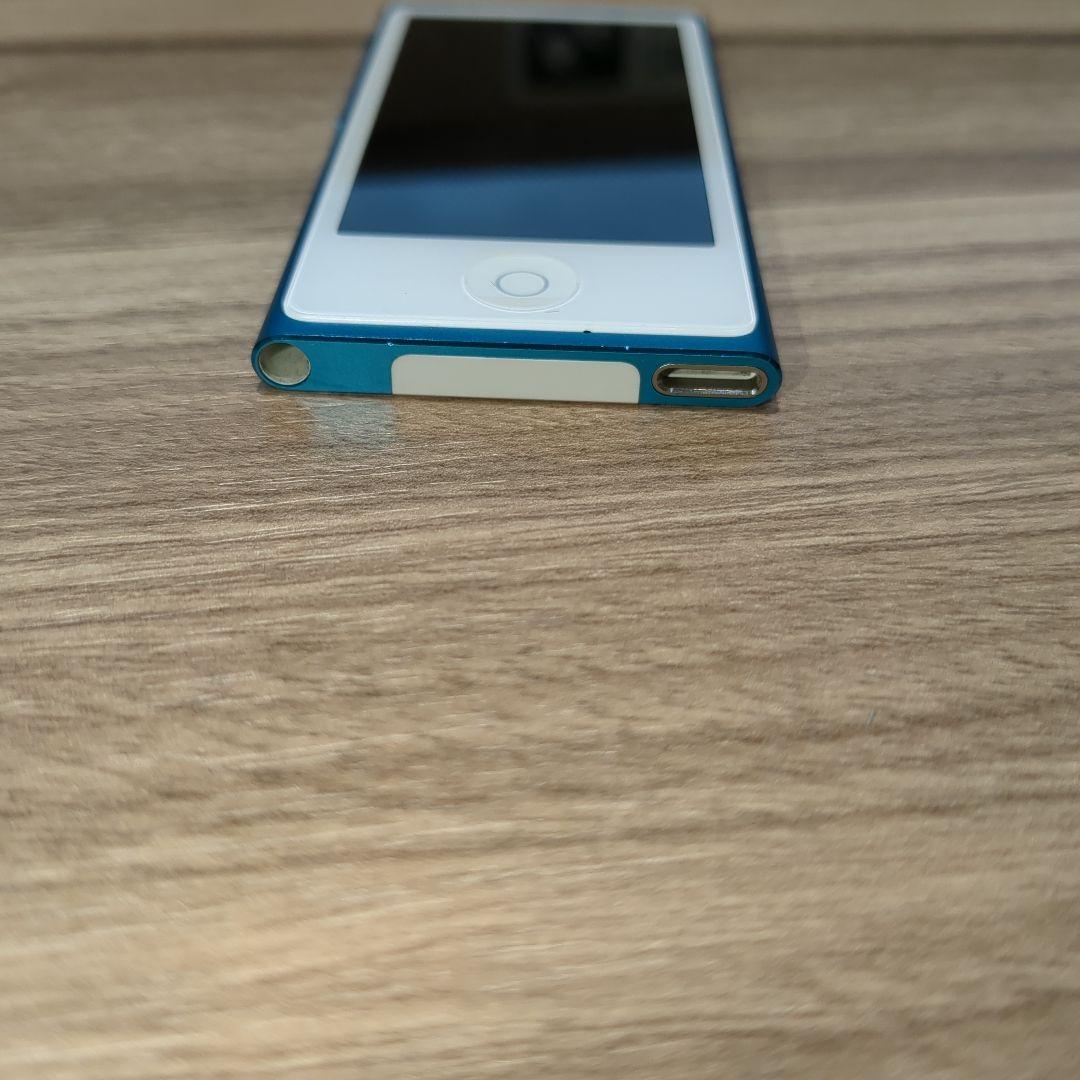 ☆美品 動作確認済 iPod nano 第7世代 ブルー Bluetooth