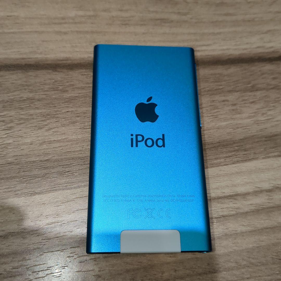 ☆美品 動作確認済 iPod nano 第7世代 ブルー Bluetooth