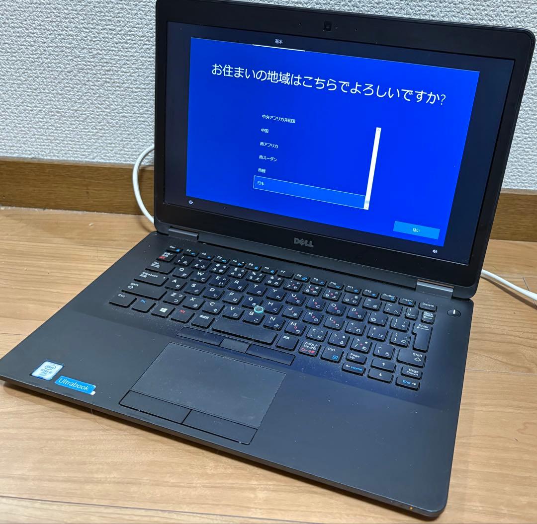 DELL Latitude E7470 Core i5 メモリ8GB 初期化済