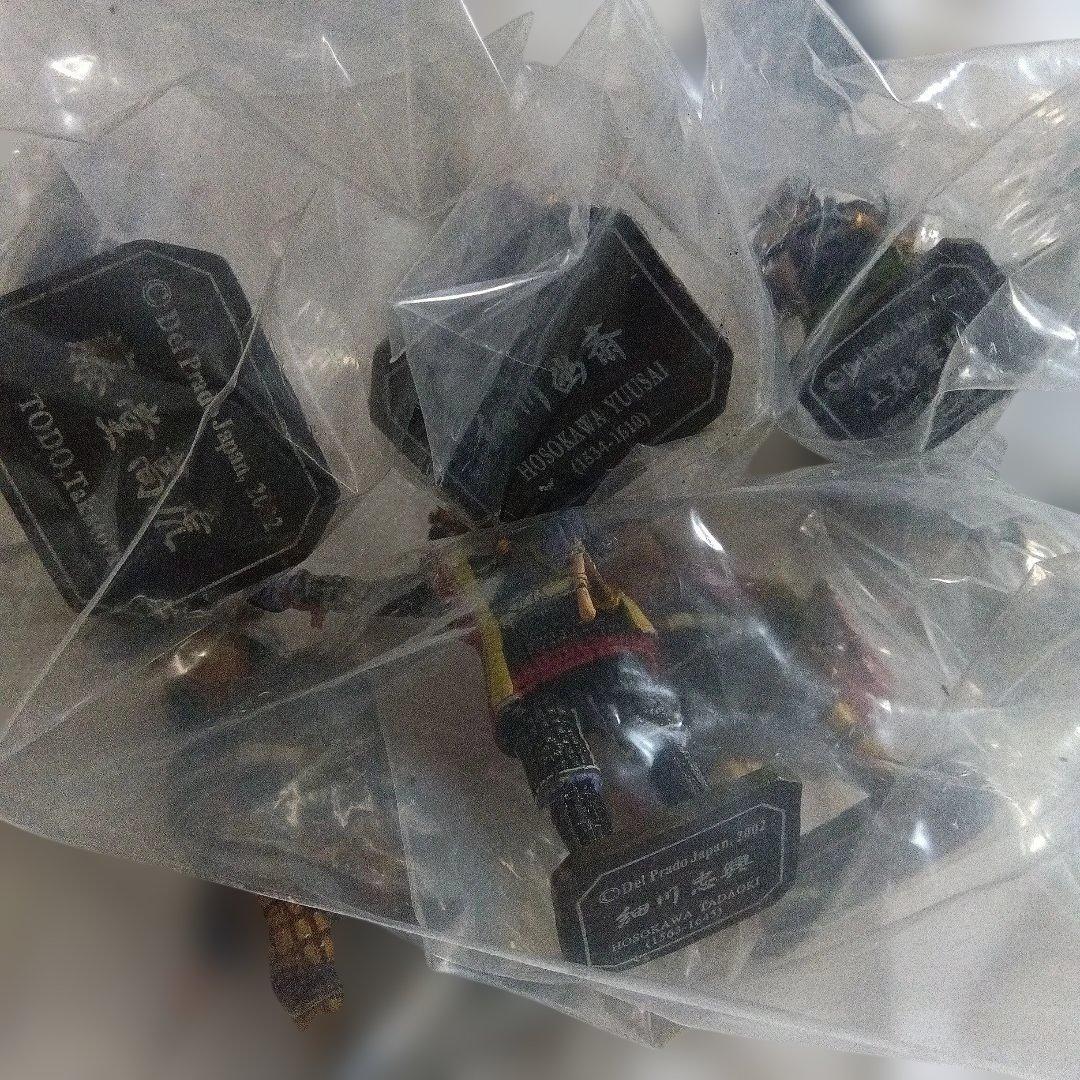 週刊デル・プラドコレクション　戦国覇王　フィギュア34点　徳川家康　真田幸村　他